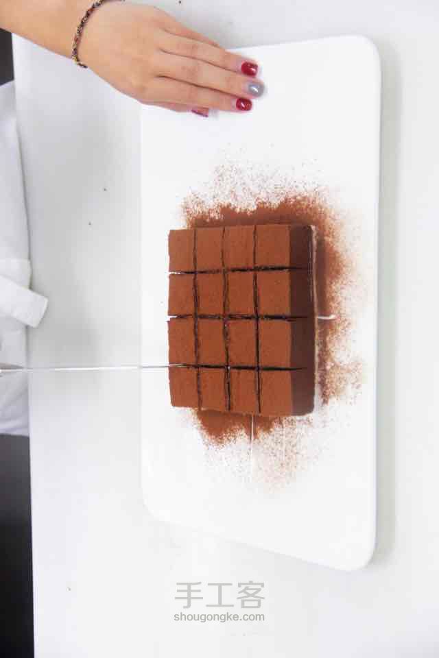 柔滑香浓的日式“生巧克力” 第8步