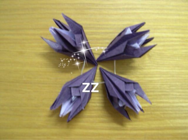 折纸花球2 第7步