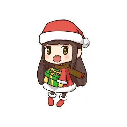 圣诞小女孩的画法. 第9步