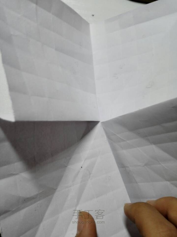 折纸花球 第16步
