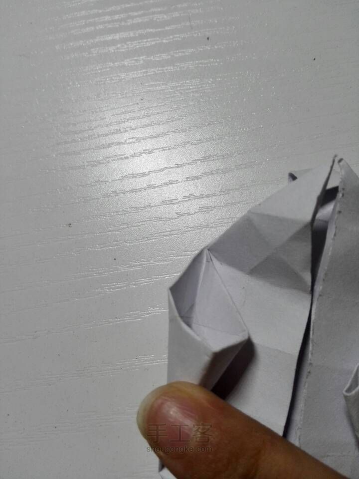 折纸花球 第24步