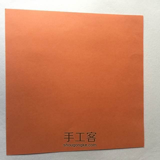 纸陀螺折法 第9步