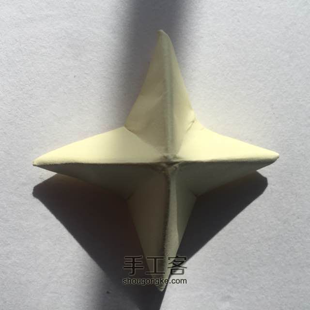 纸陀螺折法 第7步