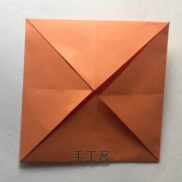 纸陀螺折法 第11步