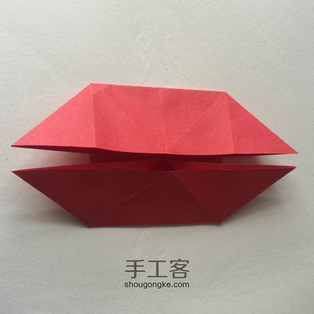 纸陀螺折法 第23步