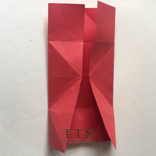 纸陀螺折法 第21步