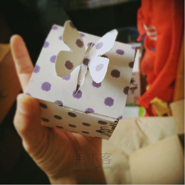 新年蝴蝶文艺糖果盒 第8步
