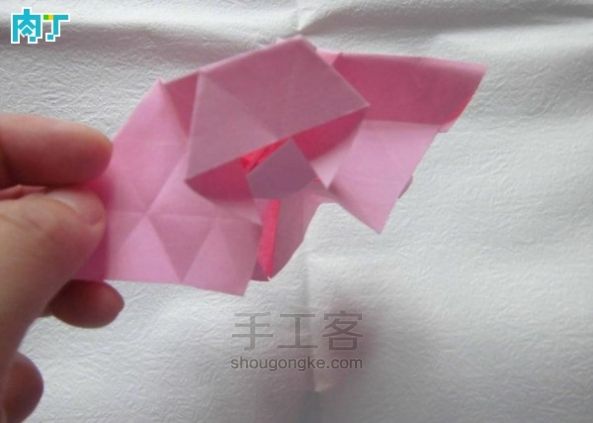 纸花朵装饰折纸草帽【转载】 第9步