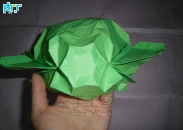 纸花朵装饰折纸草帽【转载】 第25步