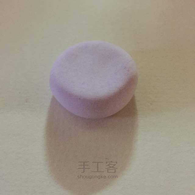 蛋糕粘土之蓝莓慕斯做法 第4步