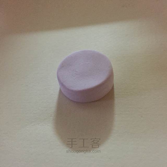 蛋糕粘土之蓝莓慕斯做法 第6步