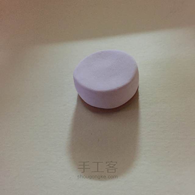 蛋糕粘土之蓝莓慕斯做法 第7步