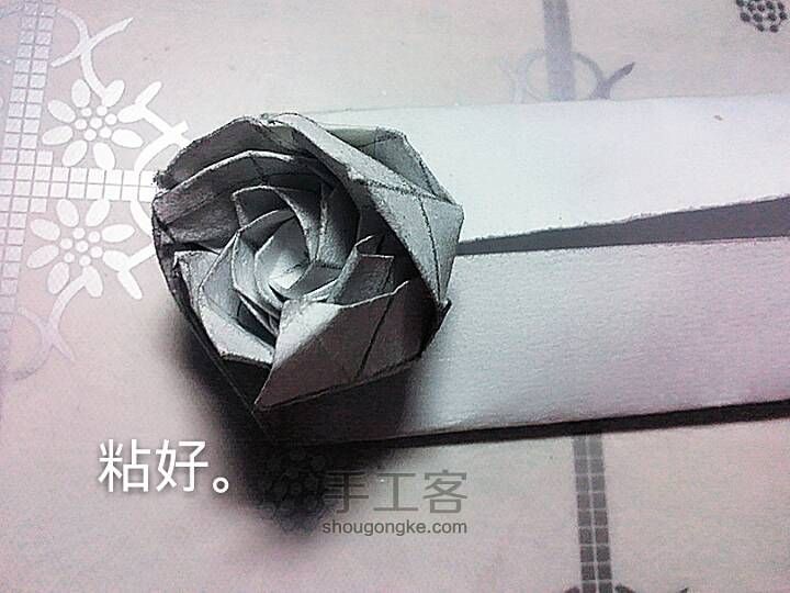玫瑰信封（一纸成型）📨 第34步