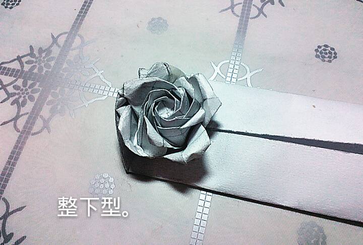玫瑰信封（一纸成型）📨 第36步