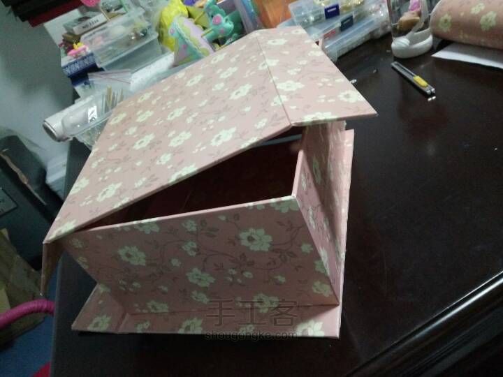 纸壳做漂亮包装盒 第9步