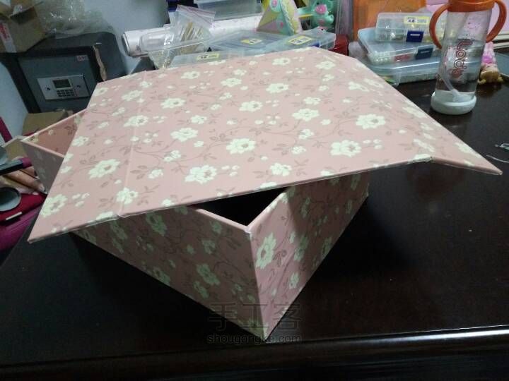 纸壳做漂亮包装盒 第6步