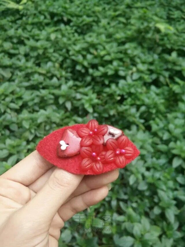 树叶/弹簧夹 第5步