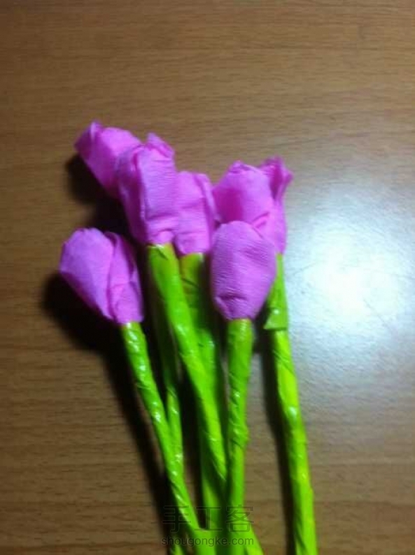 做好的，比较小，花瓣比较少