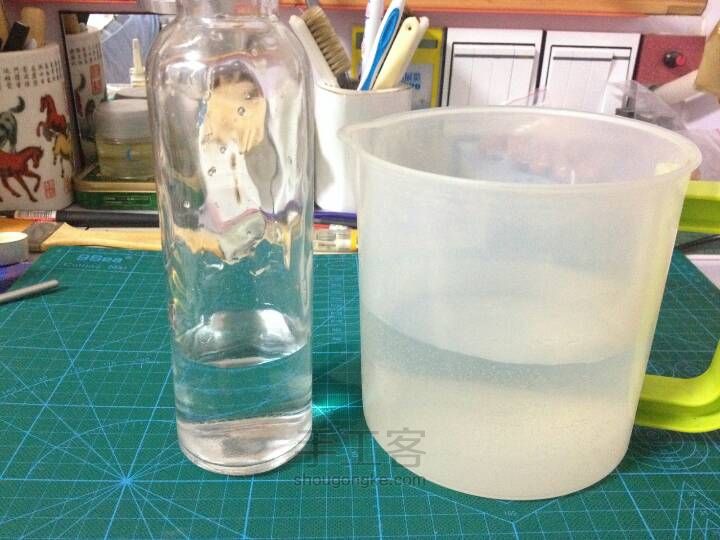 貌似不太成功的星云瓶 第2步