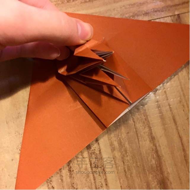 蝎子折纸制作教程【转载】 第20步