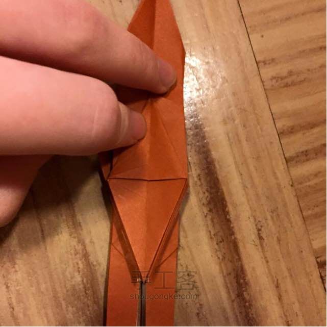 蝎子折纸制作教程【转载】 第30步
