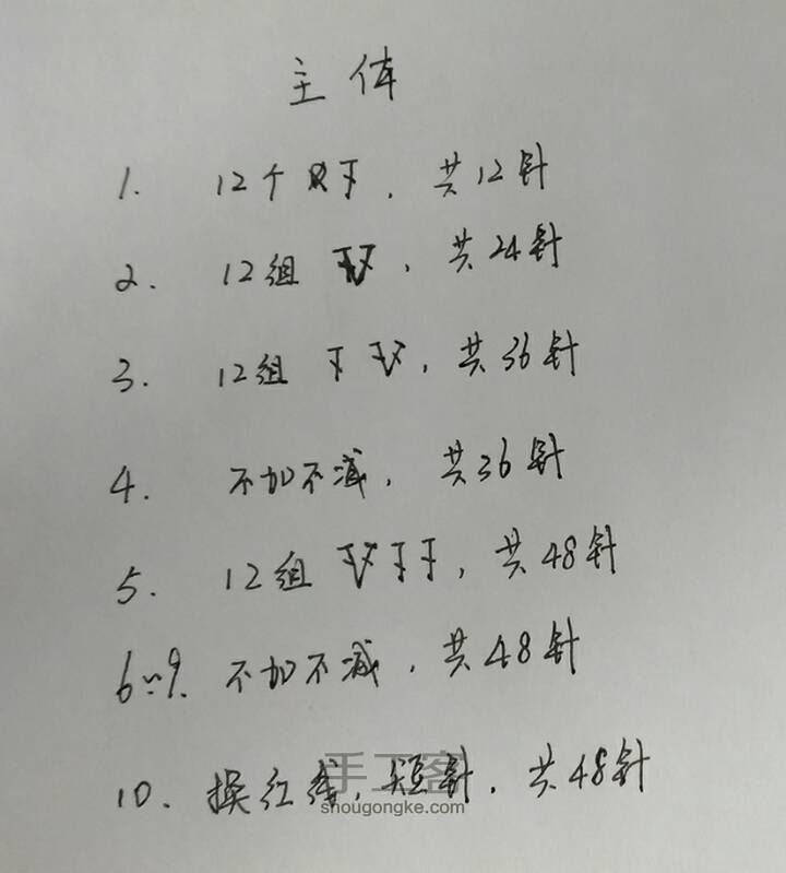 ⛄帽子 第1步