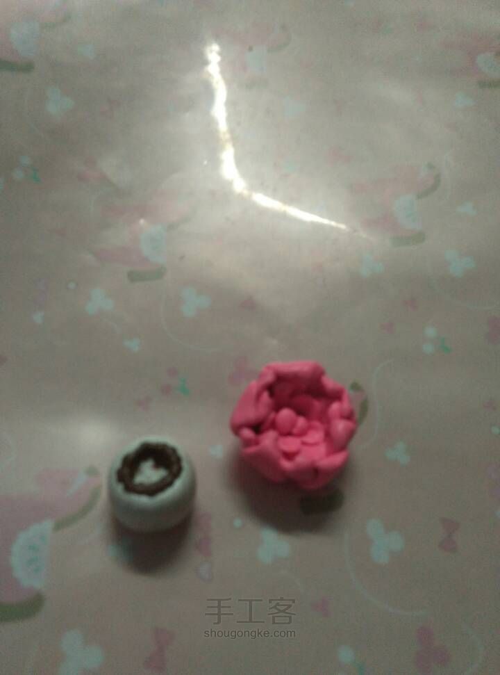 软陶多肉～（然而我是新手） 第12步