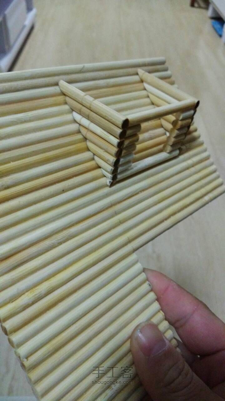 一次性筷子制作小别墅㈡ 第79步