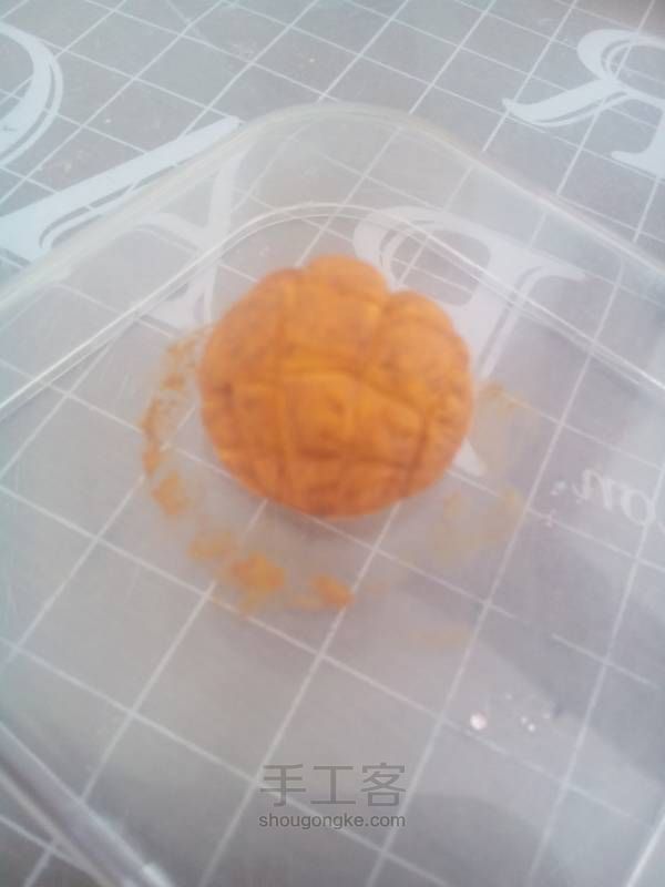 粘土菠萝面包 第5步