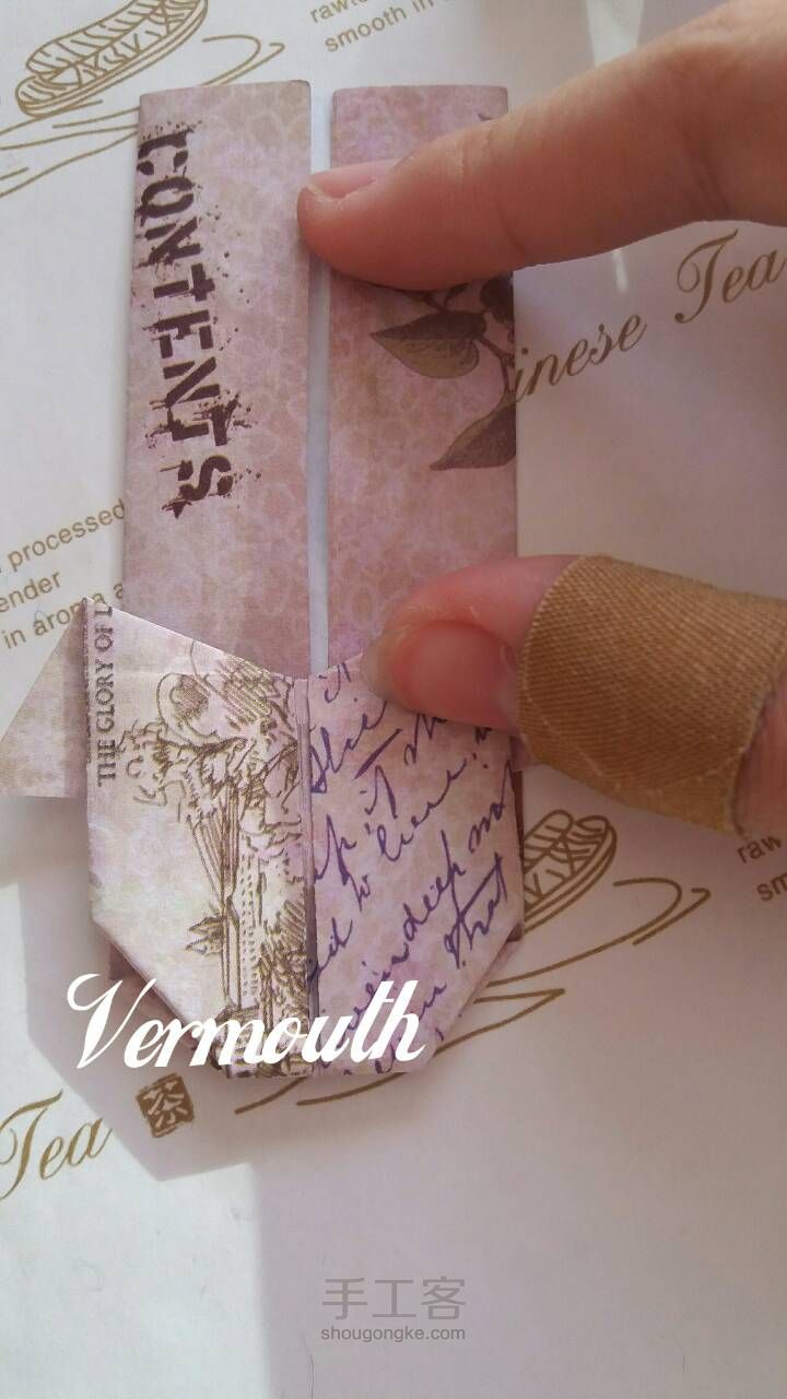 ［Vermouth］纸艺——小礼服 第14步