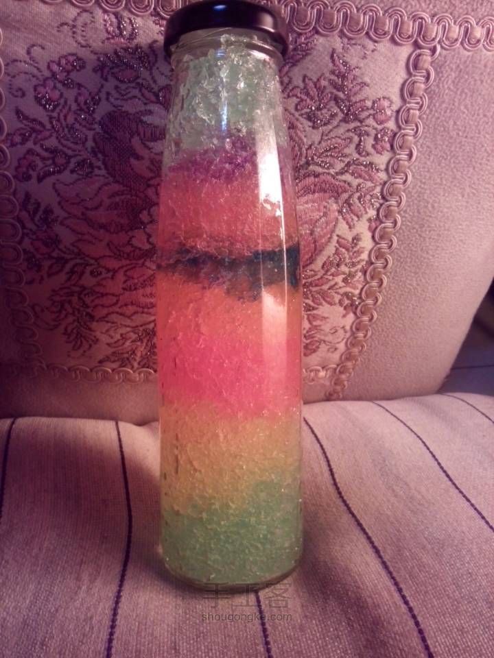 彩虹瓶 第1步