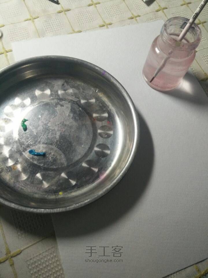 画渣的成长之路——水彩翠鸟 第2步