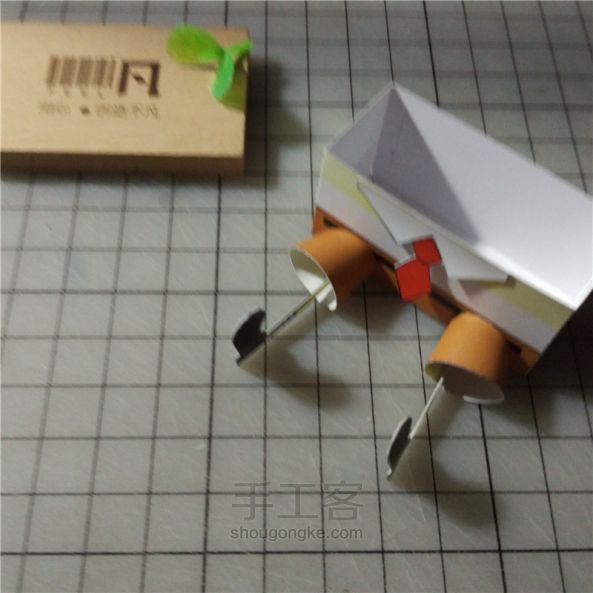 【非凡工作室】纸模型之海绵宝宝来拜年 第14步
