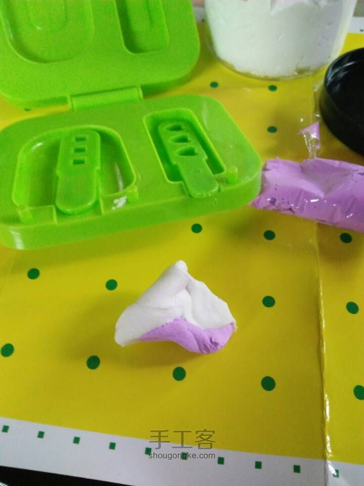 粘土冰棒~ 第2步