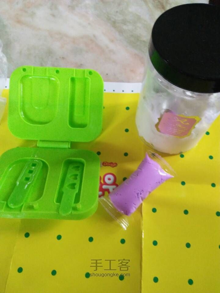 粘土冰棒~ 第1步