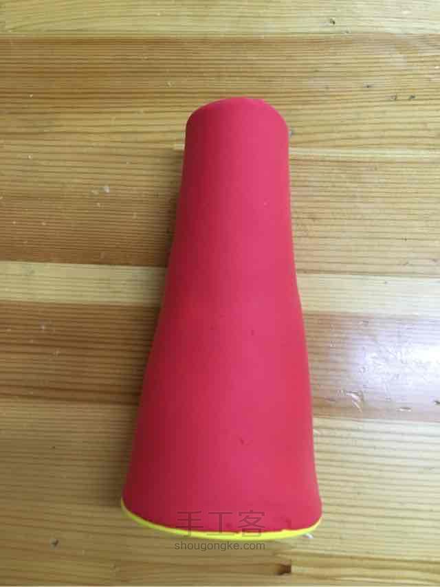超轻粘土古装娃娃 第2步