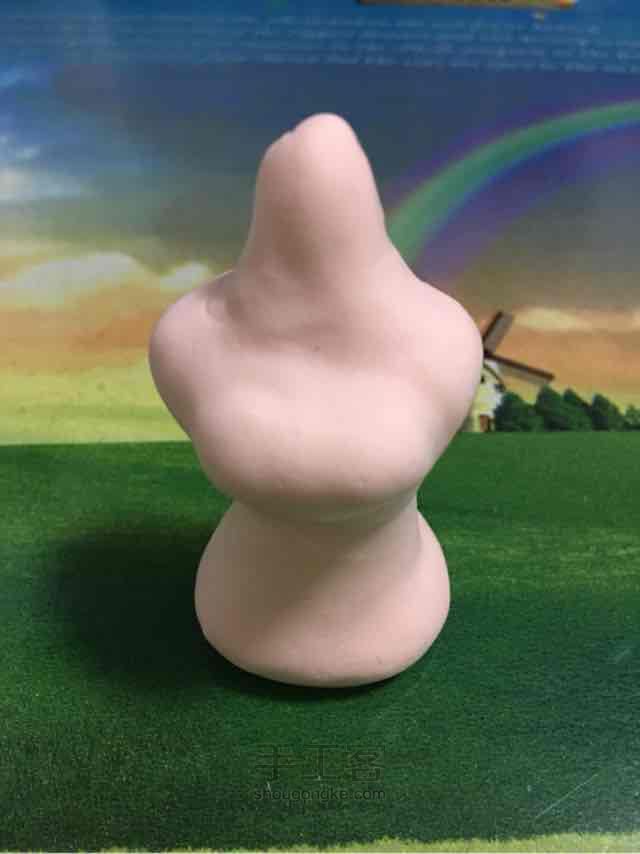 超轻粘土古装娃娃 第11步