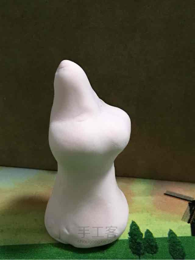 超轻粘土古装娃娃 第12步