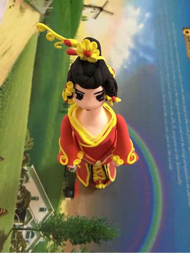 超轻粘土古装娃娃 第19步