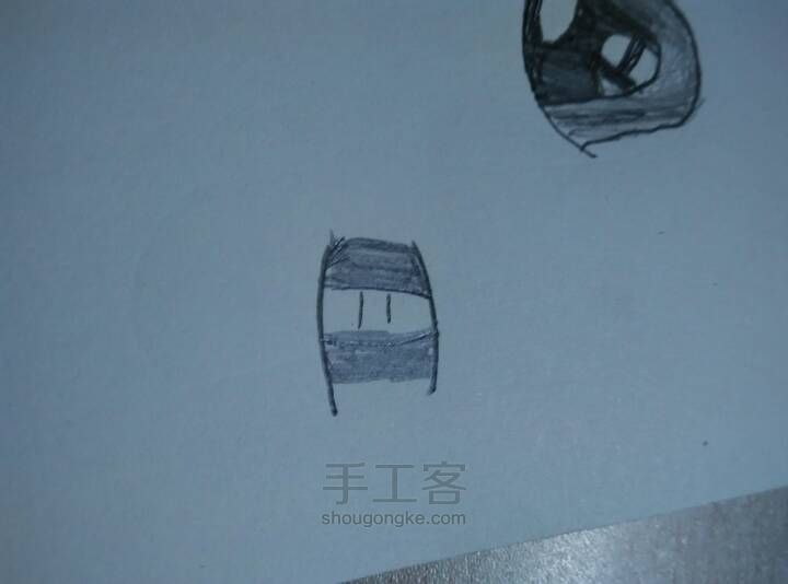 炒鸡简单的眼睛画法 （二） 第3步