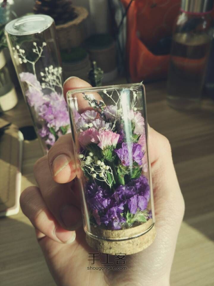 森系永生花 第6步