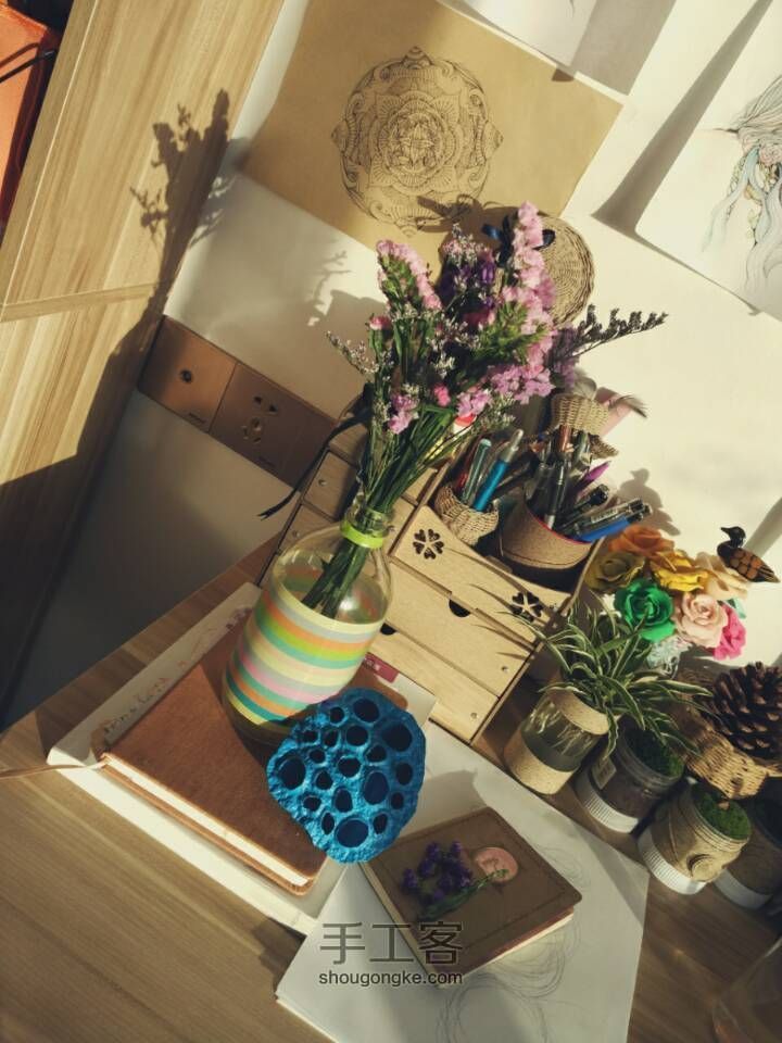 森系永生花 第9步