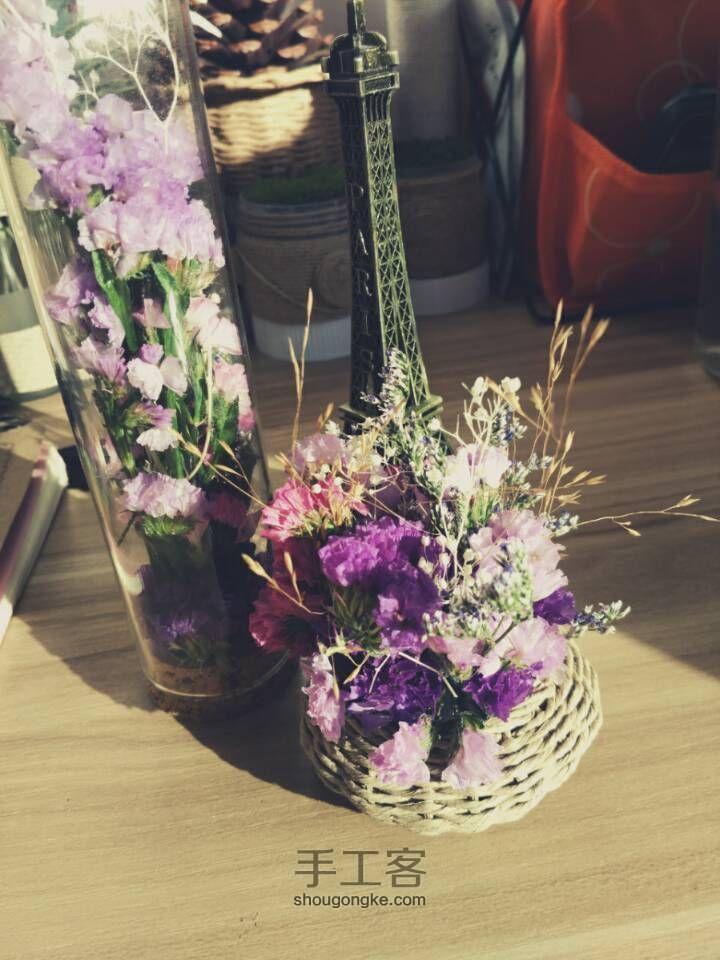 森系永生花 第7步