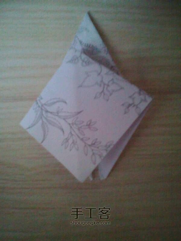 既漂亮又简单的千纸鹤手环。 第10步