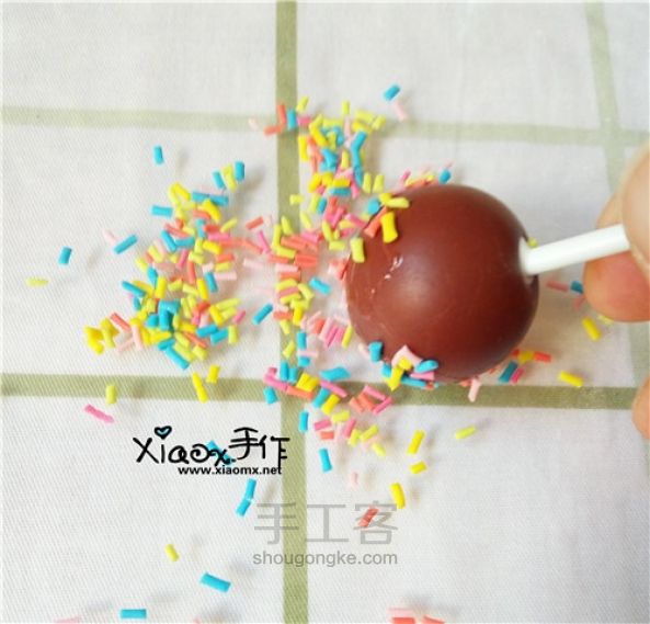 【Xiaox手作】两种简单又可口的棒棒糖 第19步