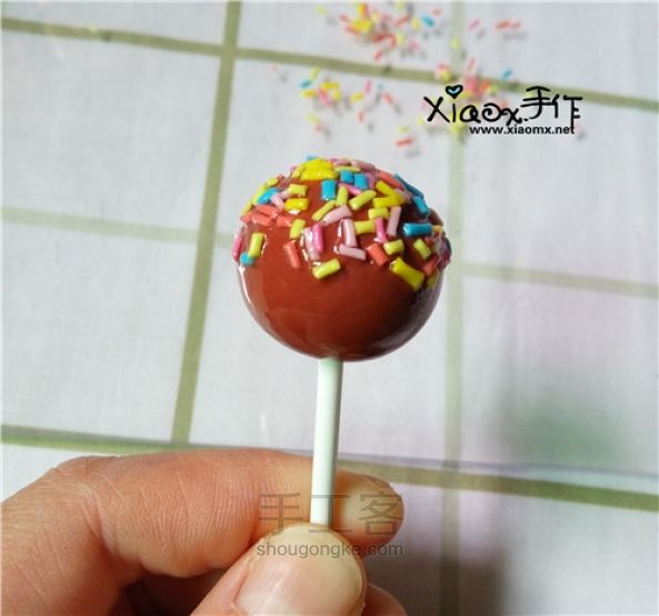 【Xiaox手作】两种简单又可口的棒棒糖 第21步