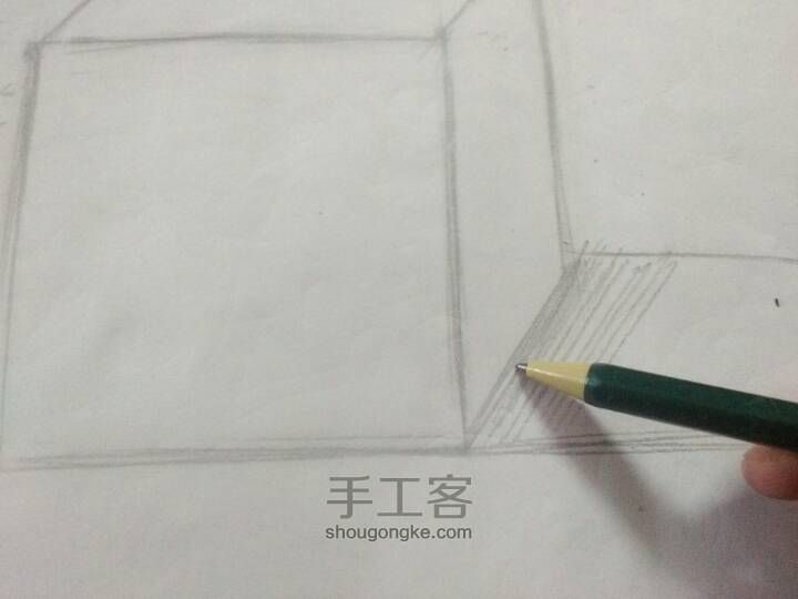 立体正方形 第7步