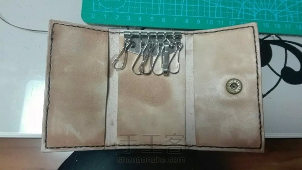 首次做钥匙包（新人作品） 第2张