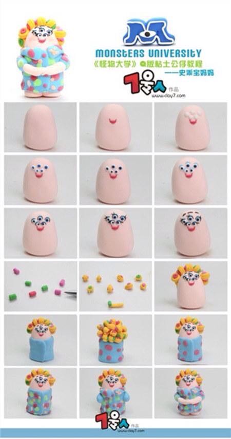 （转）7号人粘土作品教程 第9步