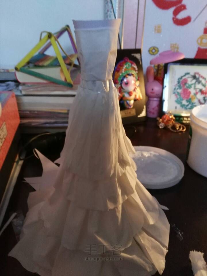 纸婚纱 第20步